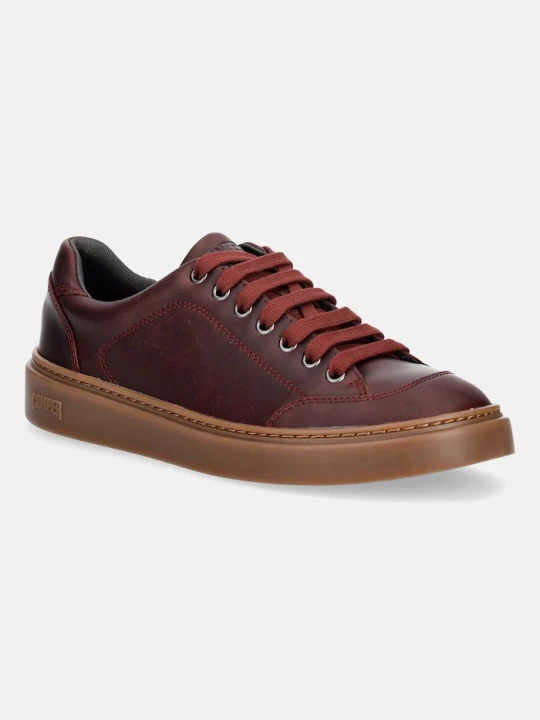 Zdjęcie produktu Camper Runner Twentyfive sneakersy męskie skórzane bordowy
