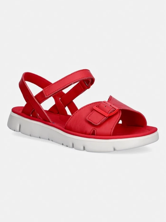 Zdjęcie produktu Camper sandały damskie skórzane Oruga Sandal czerwony