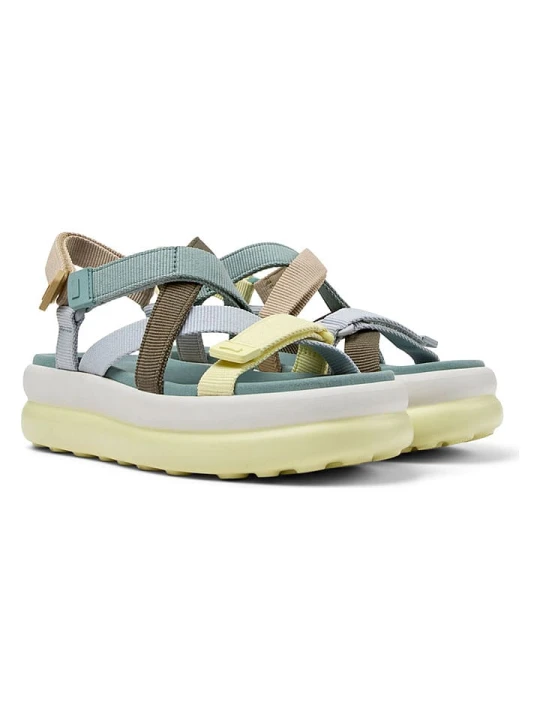 Zdjęcie produktu Camper Sandały "Pelotas Flota" w kolorze turkusowym na obcasie rozmiar: 36