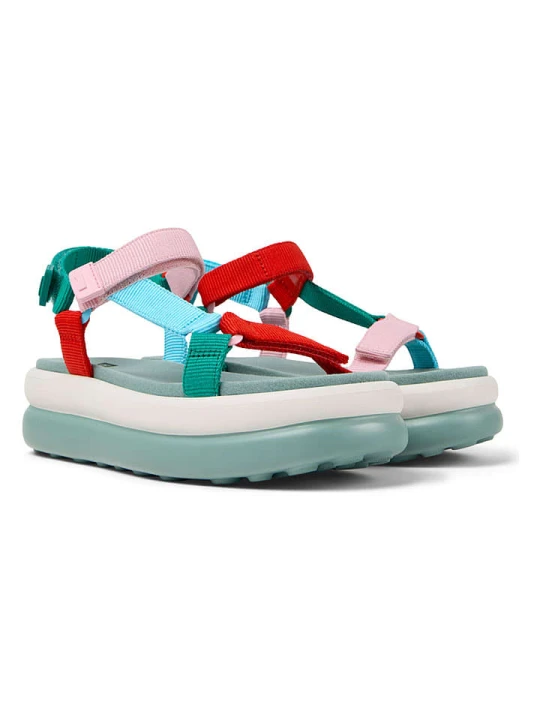 Zdjęcie produktu Camper Sandały "Pelotas Flota" w kolorze turkusowym na obcasie rozmiar: 36