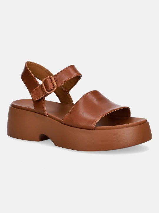 Zdjęcie produktu Camper sandały skórzane Tasha brązowy
