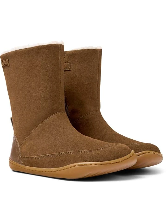 Zdjęcie produktu Camper Skórzane botki w kolorze brązowym rozmiar: 27
