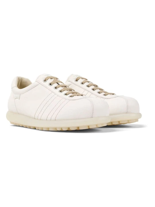 Zdjęcie produktu Camper Skórzane sneakersy "Pelotas Ariel" w kolorze białym rozmiar: 42