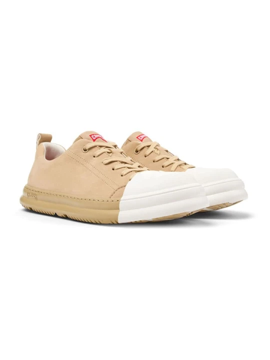 Zdjęcie produktu Camper Skórzane sneakersy "Runner JCT" w kolorze beżowym rozmiar: 40