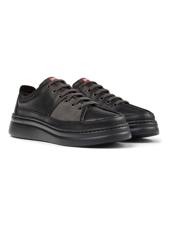 Zdjęcie produktu Camper Skórzane sneakersy w kolorze czarno-brązowym rozmiar: 35