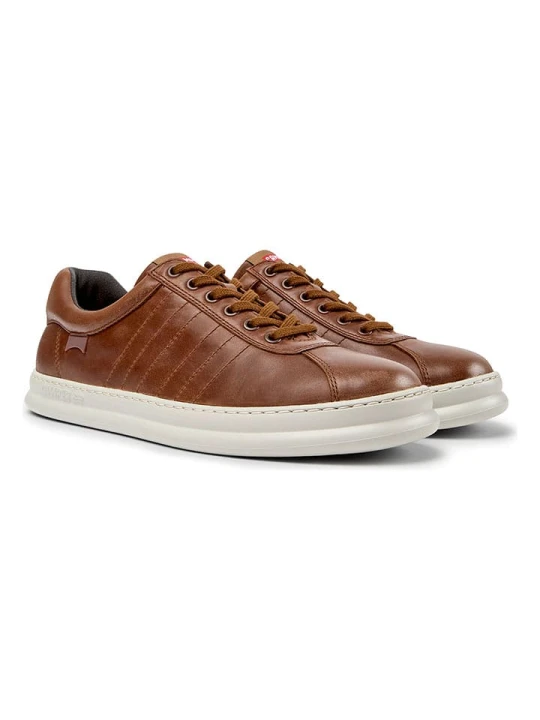 Zdjęcie produktu Camper Skórzane sneakersy w kolorze jasnobrązowym rozmiar: 44
