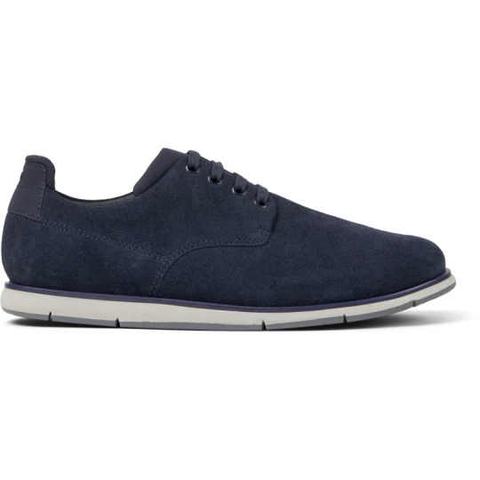 Zdjęcie produktu CAMPER Smith - Eleganckie buty dla Mężczyźni - Niebieski, Skóra licowa / Tkanina