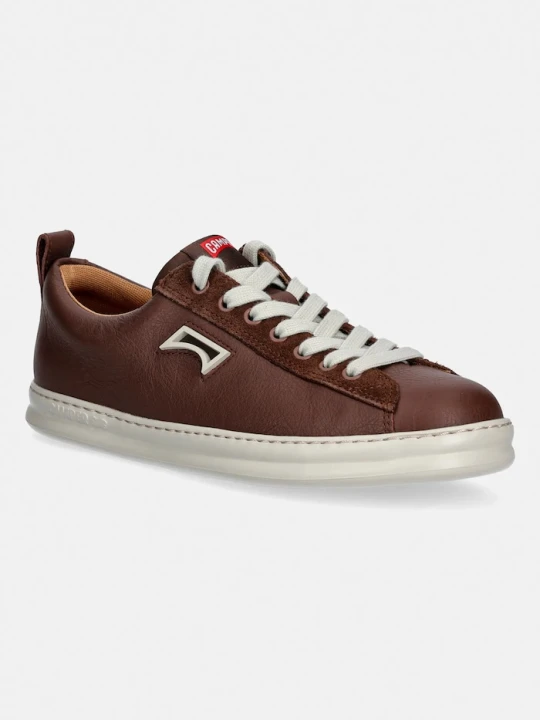 Zdjęcie produktu Camper sneakersy skórzane Runner Four brązowy