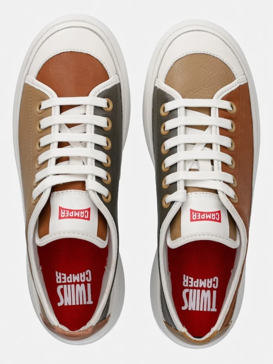 Zdjęcie produktu Camper sneakersy skórzane TWS brązowy