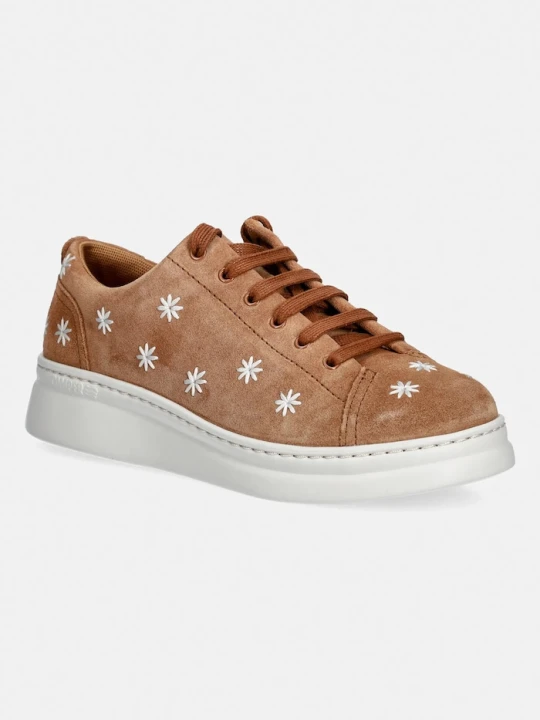 Zdjęcie produktu Camper sneakersy zamszowe Runner Up brązowy