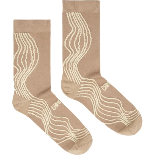 Zdjęcie produktu CAMPER Socks - Unisex Skarpetki - Beżowy, Tkanina