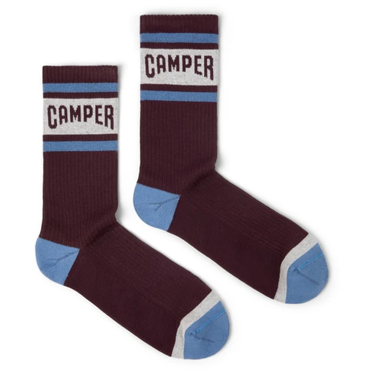 Zdjęcie produktu CAMPER Socks - Unisex Skarpetki - Biały, Niebieski, Kasztanowy, Tkanina