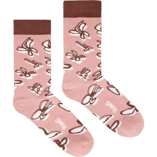Zdjęcie produktu CAMPER Socks - Unisex Skarpetki - Różowy, Tkanina