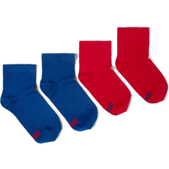 Zdjęcie produktu CAMPER Sox Socks - Unisex Skarpetki - Czerwony, Niebieski, Tkanina