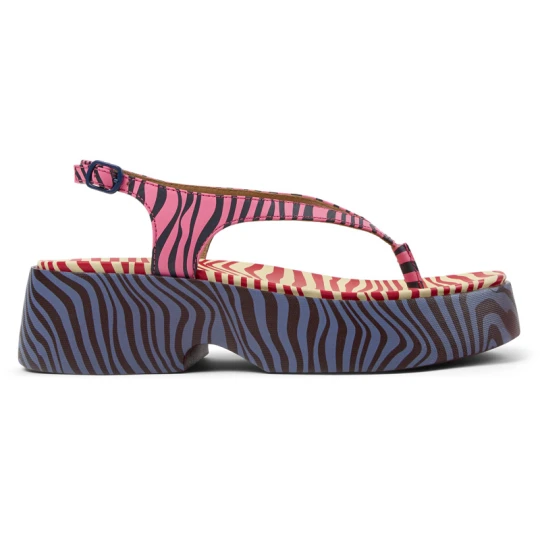 Zdjęcie produktu CAMPER Tasha - Eleganckie buty dla Kobiety - Różowy, Niebieski, Skóra licowa