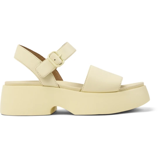 Zdjęcie produktu CAMPER Tasha - Eleganckie buty dla Kobiety - Żółty, Skóra licowa