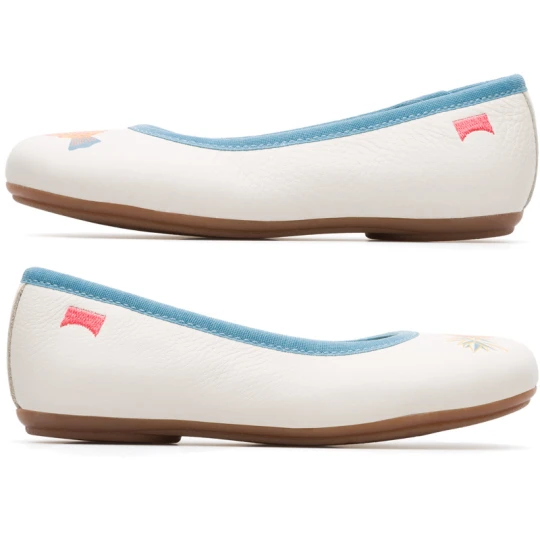 Zdjęcie produktu CAMPER Twins - Baleriny dla - Beżowy, Skóra licowa