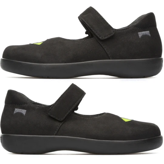 Zdjęcie produktu CAMPER Twins - Baleriny dla - Czarny, Zamsz