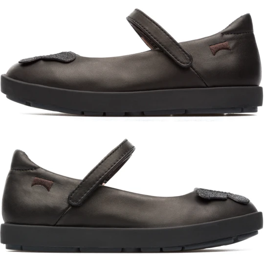 Zdjęcie produktu CAMPER Twins - Baleriny dla - Czarny, Skóra licowa
