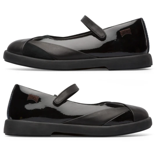 Zdjęcie produktu CAMPER Twins - Baleriny dla - Czarny, Skóra licowa