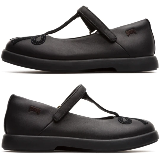 Zdjęcie produktu CAMPER Twins - Baleriny dla - Czarny, Skóra licowa