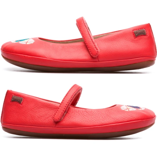 Zdjęcie produktu CAMPER Twins - Baleriny dla - Różowy, Skóra licowa
