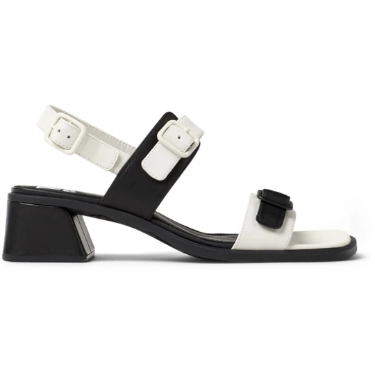 Zdjęcie produktu CAMPER Twins - Eleganckie buty dla Kobiety - Biały, Czarny, Skóra licowa
