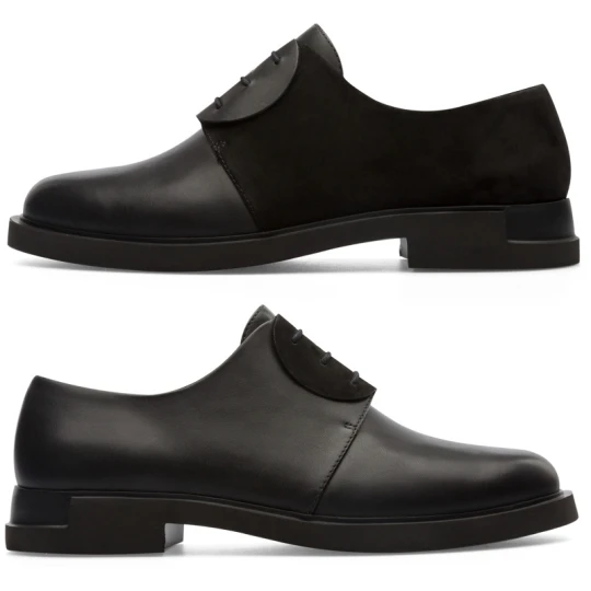 Zdjęcie produktu CAMPER Twins - Eleganckie buty dla Kobiety - Czarny, Skóra licowa