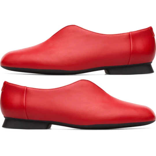 Zdjęcie produktu CAMPER Twins - Eleganckie buty dla Kobiety - Czerwony, Skóra licowa