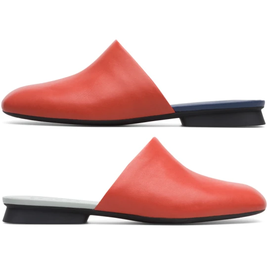 Zdjęcie produktu CAMPER Twins - Eleganckie buty dla Kobiety - Czerwony, Skóra licowa