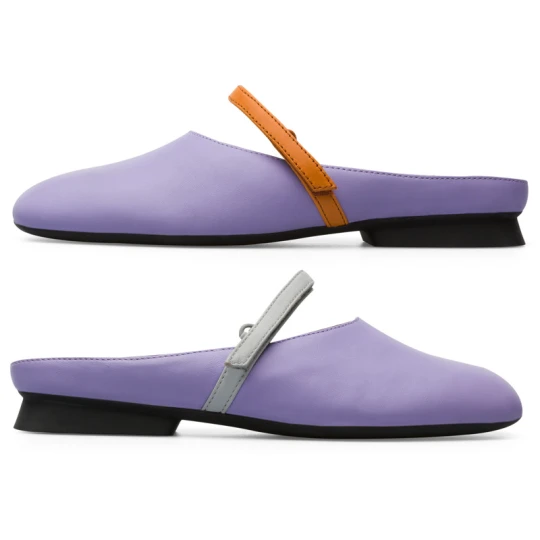 Zdjęcie produktu CAMPER Twins - Eleganckie buty dla Kobiety - Fiolet, Skóra licowa