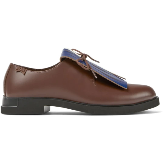 Zdjęcie produktu CAMPER Twins - Eleganckie buty dla Kobiety - Kasztanowy, Skóra licowa