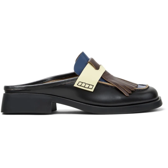 Zdjęcie produktu CAMPER Twins - Eleganckie buty dla Kobiety - Niebieski, Czarny, Żółty, Skóra licowa