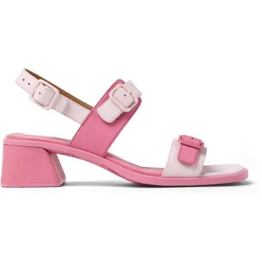 Zdjęcie produktu CAMPER Twins - Eleganckie buty dla Kobiety - Różowy, Skóra licowa