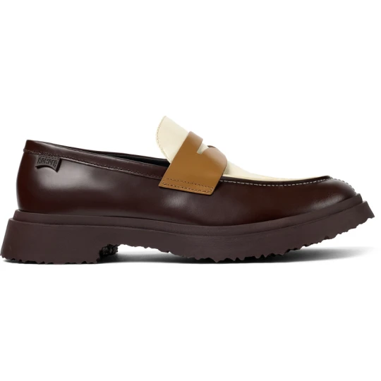 Zdjęcie produktu CAMPER Twins - Eleganckie buty dla Mężczyźni - Biały, Brązowy, Skóra licowa
