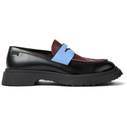 Zdjęcie produktu CAMPER Twins - Eleganckie buty dla Mężczyźni - Kasztanowy, Czarny, Niebieski, Skóra licowa