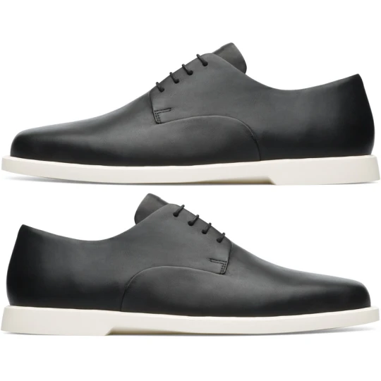 Zdjęcie produktu CAMPER Twins - Eleganckie buty dla Mężczyźni - Czarny, Skóra licowa