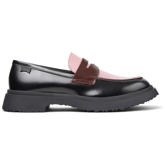 Zdjęcie produktu CAMPER Twins - Eleganckie buty dla Mężczyźni - Czarny, Różowy, Kasztanowy, Skóra licowa