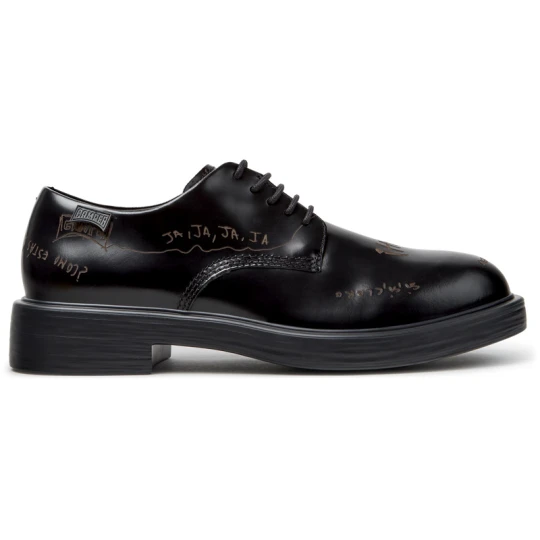 Zdjęcie produktu CAMPER Twins - Eleganckie buty dla Mężczyźni - Czarny, Skóra licowa