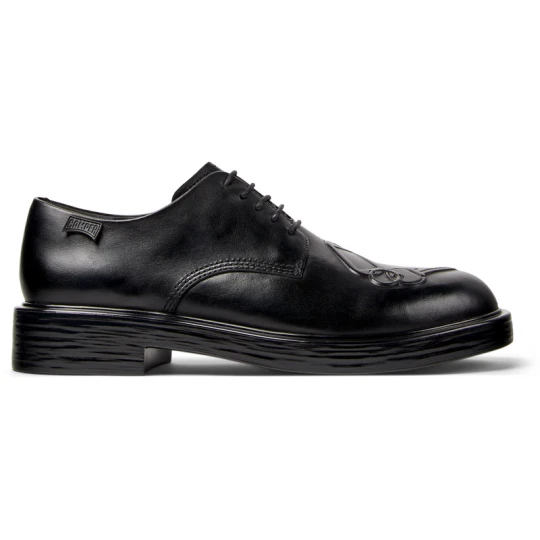 Zdjęcie produktu CAMPER Twins - Eleganckie buty dla Mężczyźni - Czarny, Skóra licowa