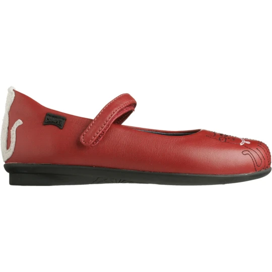 Zdjęcie produktu CAMPER Twins - Eleganckie obuwie sportowe dla - Czerwony, Skóra licowa