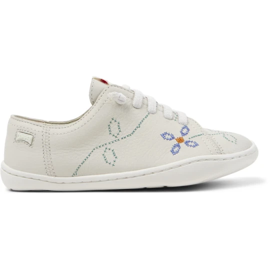 Zdjęcie produktu CAMPER Twins - Eleganckie obuwie sportowe dla Dla dziewczynek - Biały, Skóra licowa