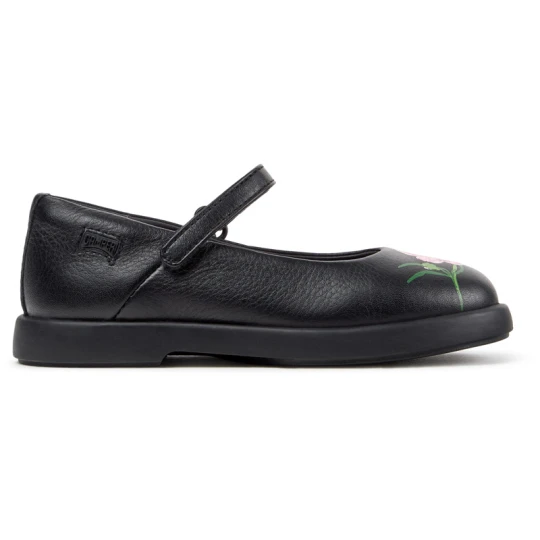 Zdjęcie produktu CAMPER Twins - Eleganckie obuwie sportowe dla Dla dziewczynek - Czarny, Skóra licowa