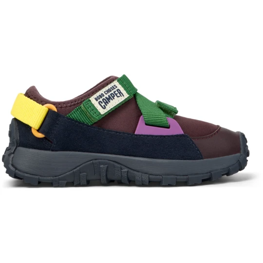 Zdjęcie produktu CAMPER Bobo Choses x Camper - Eleganckie obuwie sportowe dla Dla dziewczynek - Kasztanowy, Niebieski, Tkanina