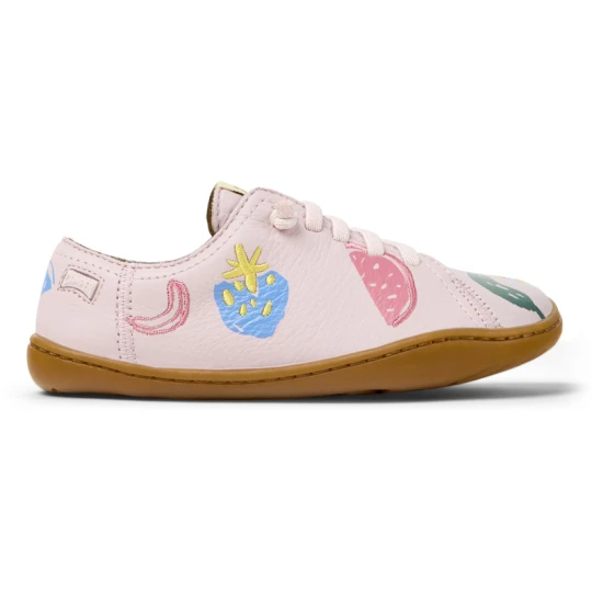 Zdjęcie produktu CAMPER Twins - Eleganckie obuwie sportowe dla Dla dziewczynek - Różowy, Skóra licowa