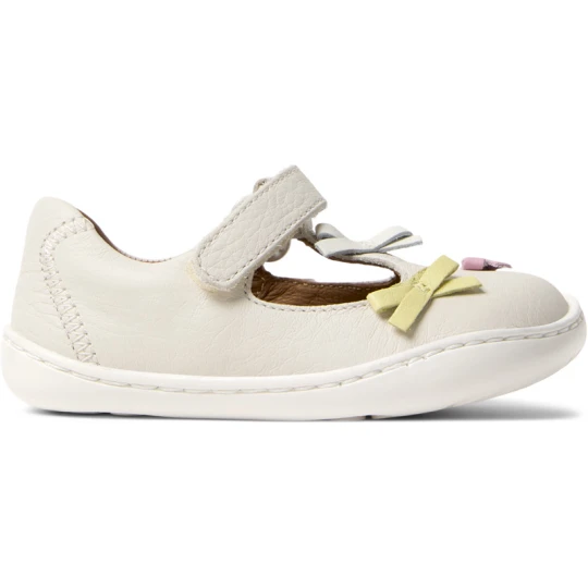 Zdjęcie produktu CAMPER Twins - Eleganckie obuwie sportowe dla Firstwalkers - Biały, Skóra licowa