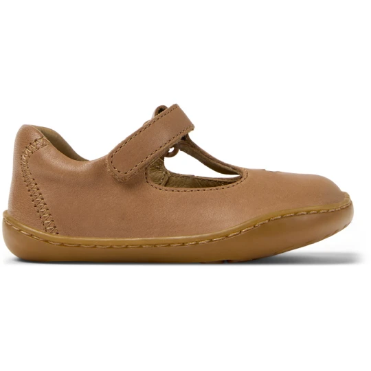 Zdjęcie produktu CAMPER Twins - Eleganckie obuwie sportowe dla Firstwalkers - Nude, Skóra licowa