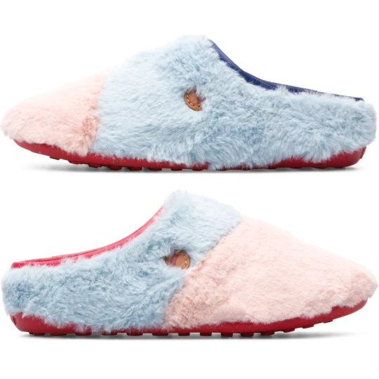 Zdjęcie produktu CAMPER Twins - Pantofle dla - Niebieski, Nude, Różowy, Tkanina