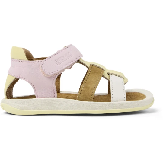 Zdjęcie produktu CAMPER Twins - Sandały dla Dzieci - Żółty, Różowy, Biały, Skóra licowa