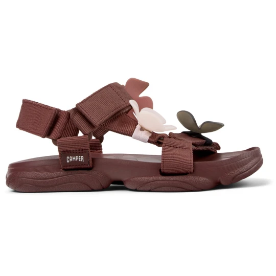 Zdjęcie produktu CAMPER Twins - Sandały dla Kobiety - Kasztanowy, Tkanina